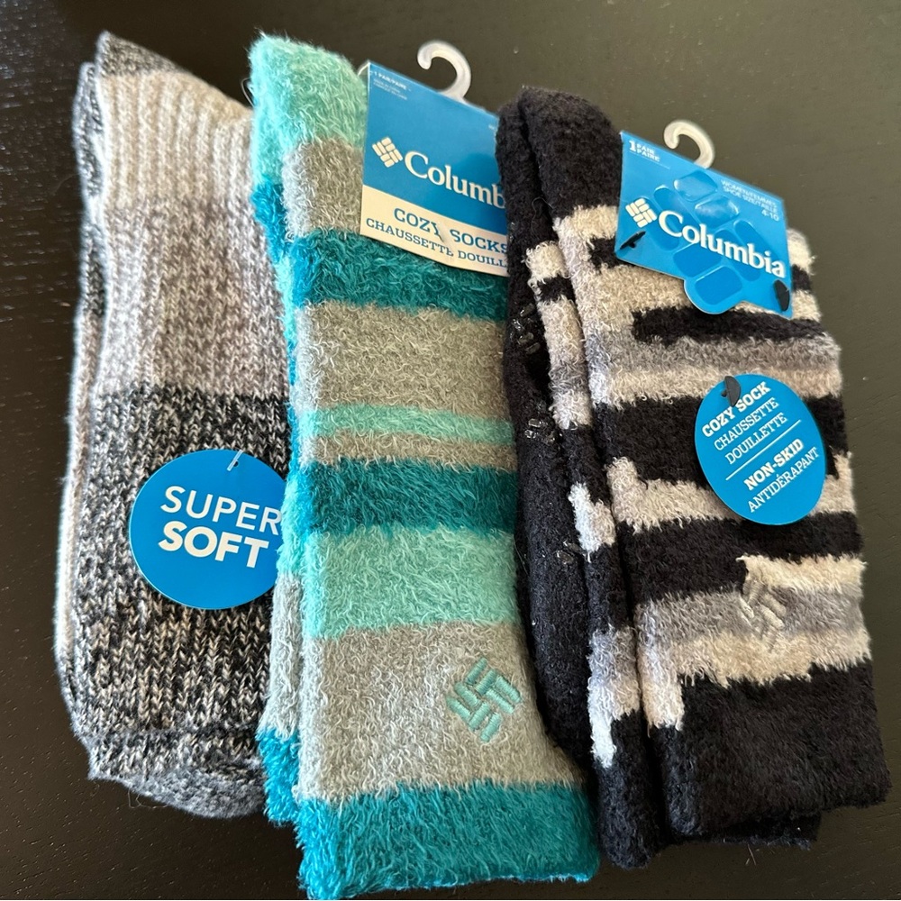 Columbia Cozy Socks Set